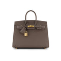 Etoupe Birkin Sellier 25cm GHW