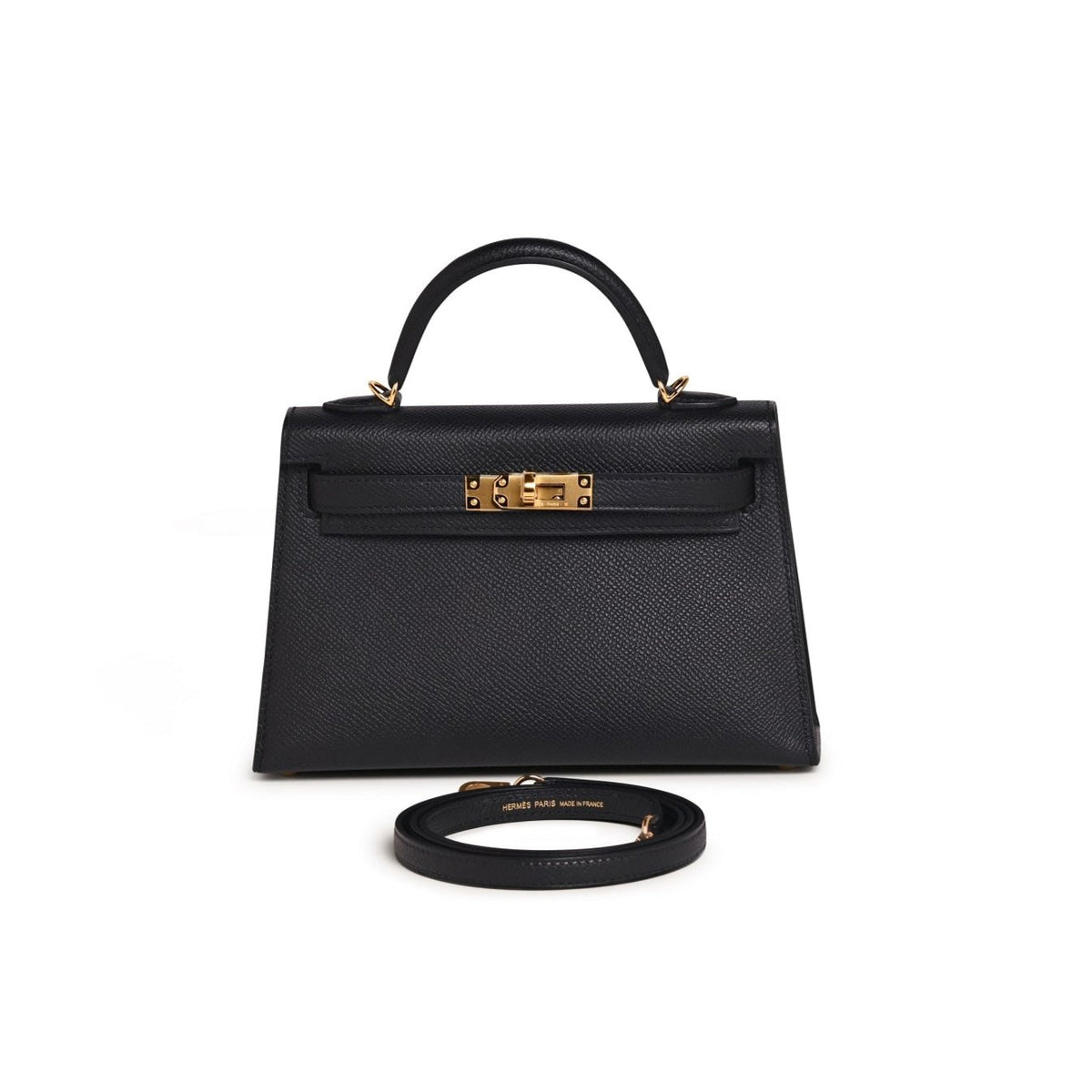 Black Mini Kelly 20cm GHW