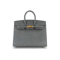 Gris Ciment Birkin Sellier 25cm