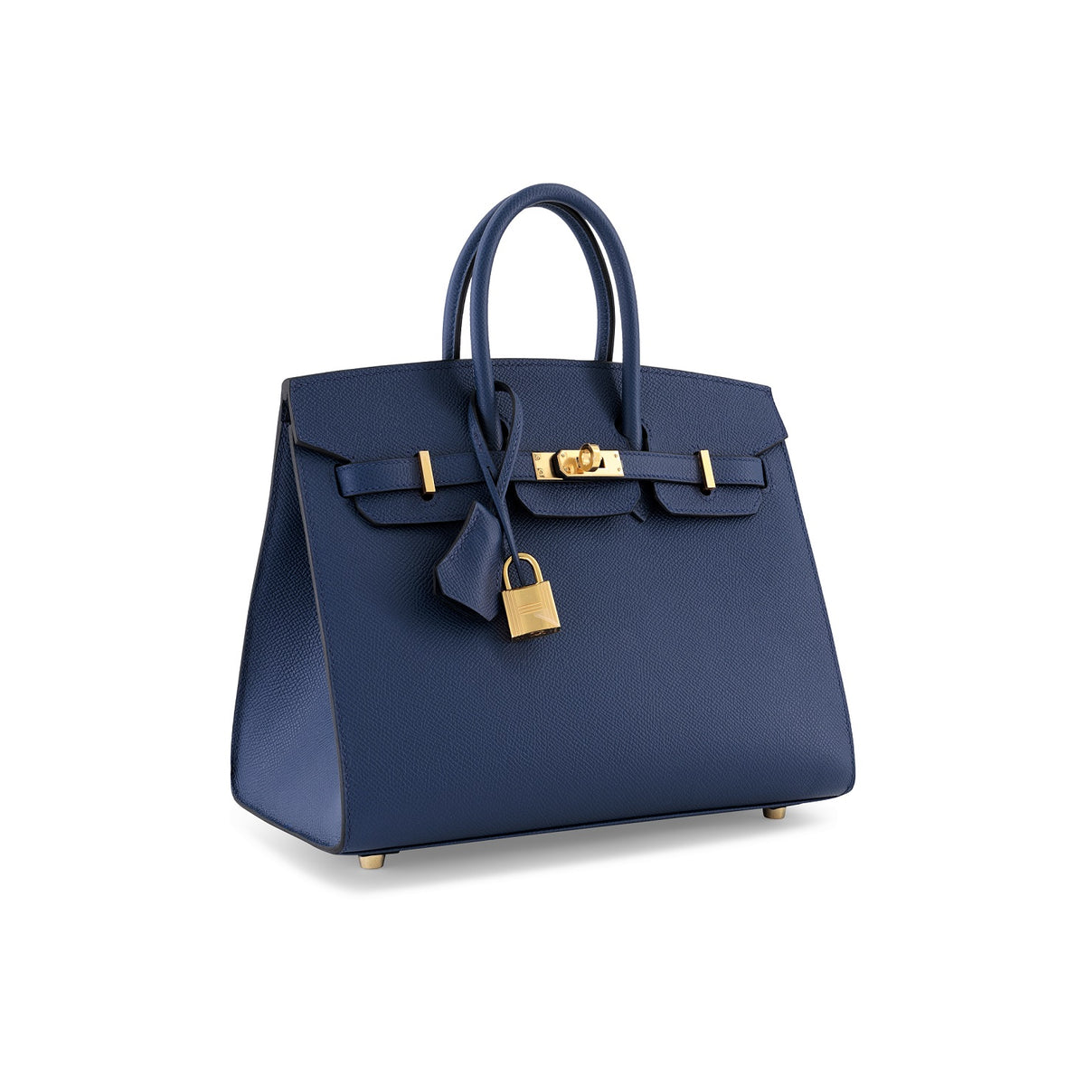 Blue Navy Birkin Sellier 25cm GHW