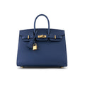 Blue Navy Birkin Sellier 25cm GHW