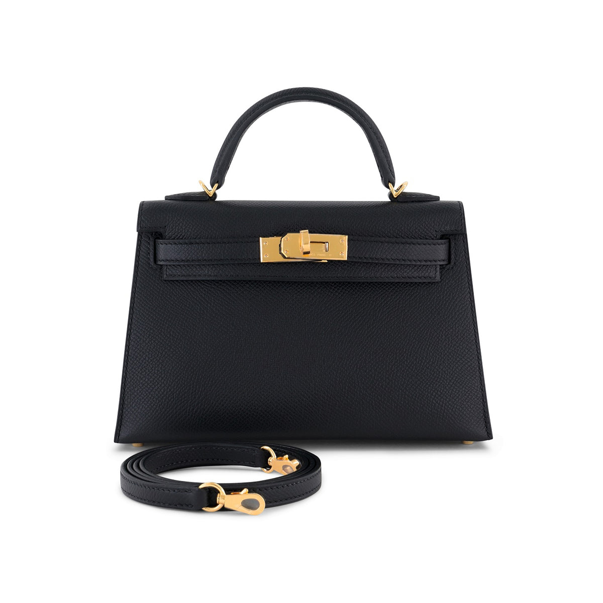 Black Mini Kelly 20cm GHW