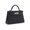 Black Mini Kelly 20cm PHW