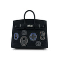 Birkin 20 Bouclerie Black Chevre PHW