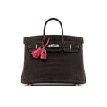 Ebene Touch Croco Birkin 25cm