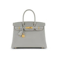 Gris Perlee Birkin 30cm GHW