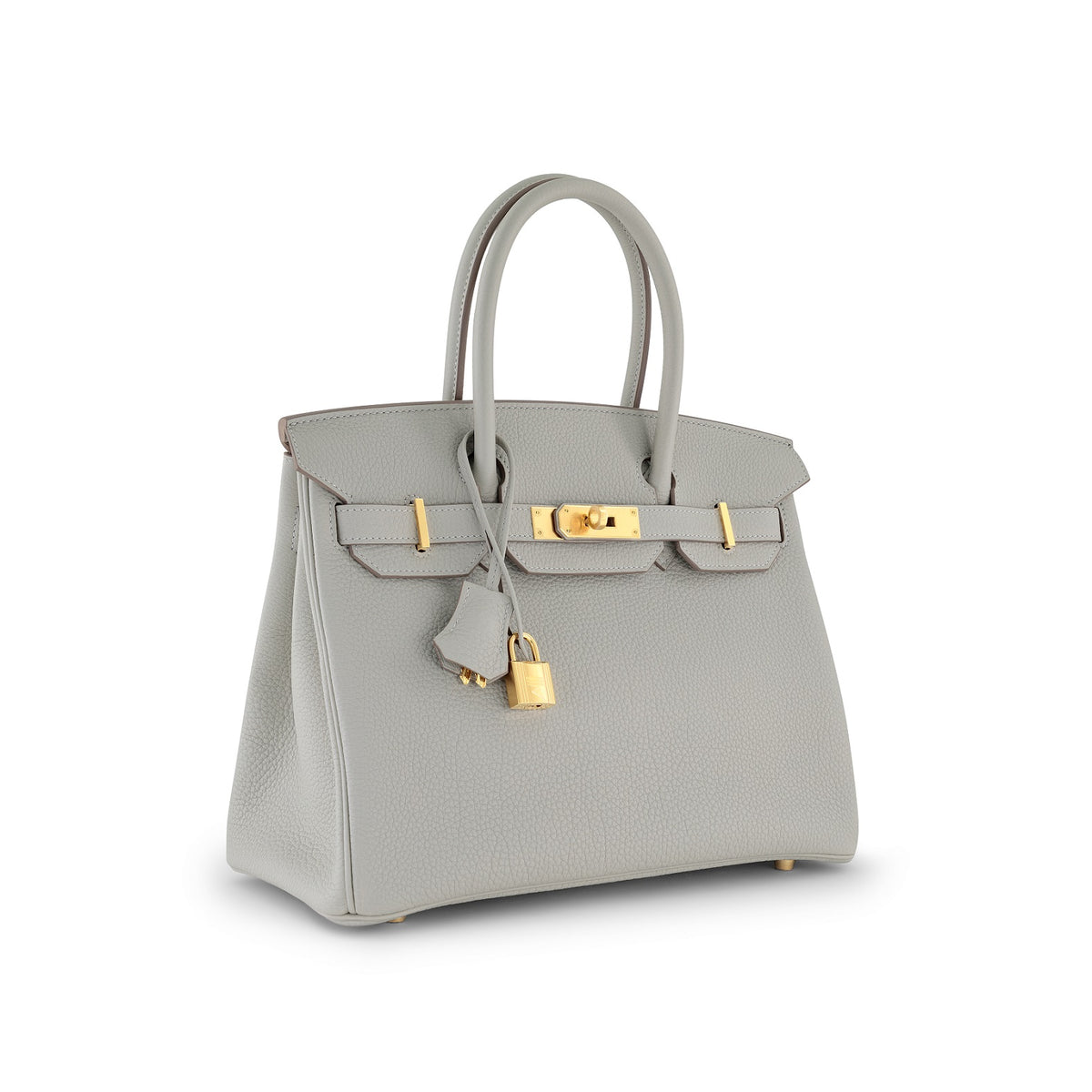 Gris Perlee Birkin 30cm GHW